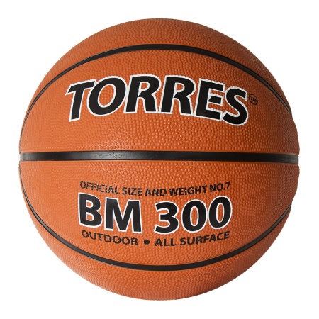 Купить Мяч баскетбольный  "TORRES BM300" р.3  в Чехове 