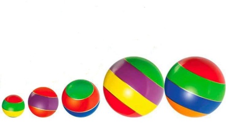 Купить Мячи резиновые (комплект из 5 мячей различного диаметра) в Чехове 