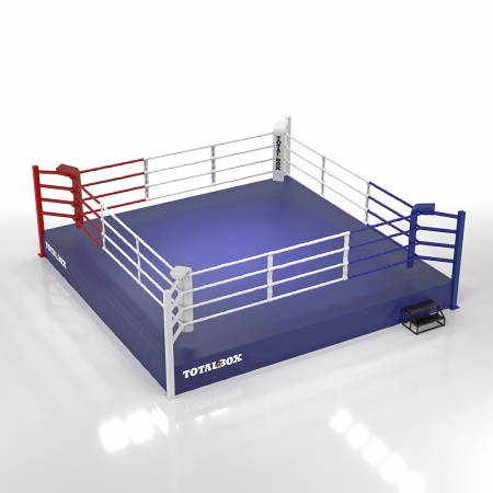 Купить Ринг боксерский Totalbox на помосте 0,5 м, 5х5м, 4х4м в Чехове 