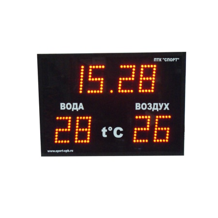 Купить Часы-термометр СТ1.13-2t для бассейна в Чехове 